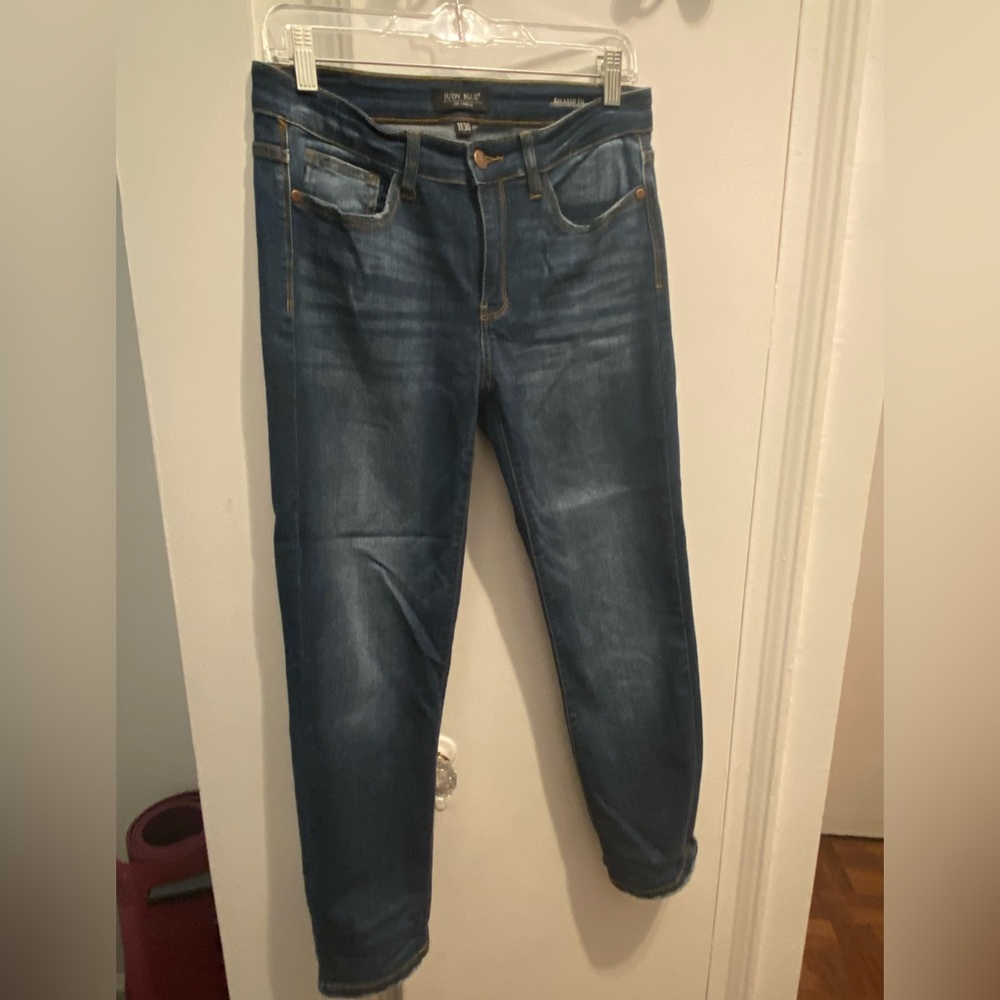 Judy Blue Cropped Jeans, Relaxed Fit